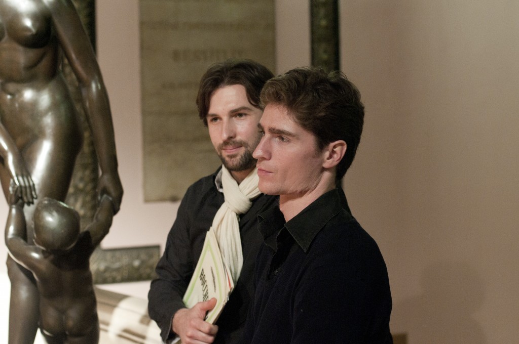 De gauche à droite, Louis-Alexandre Nicolini et Gérard Mortier. (c) photo: SB DSC_8234R