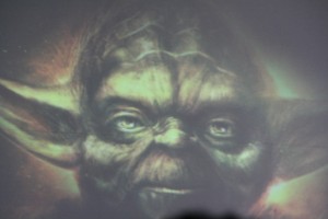 Détail de l'affiche de l'exposition Star Wars