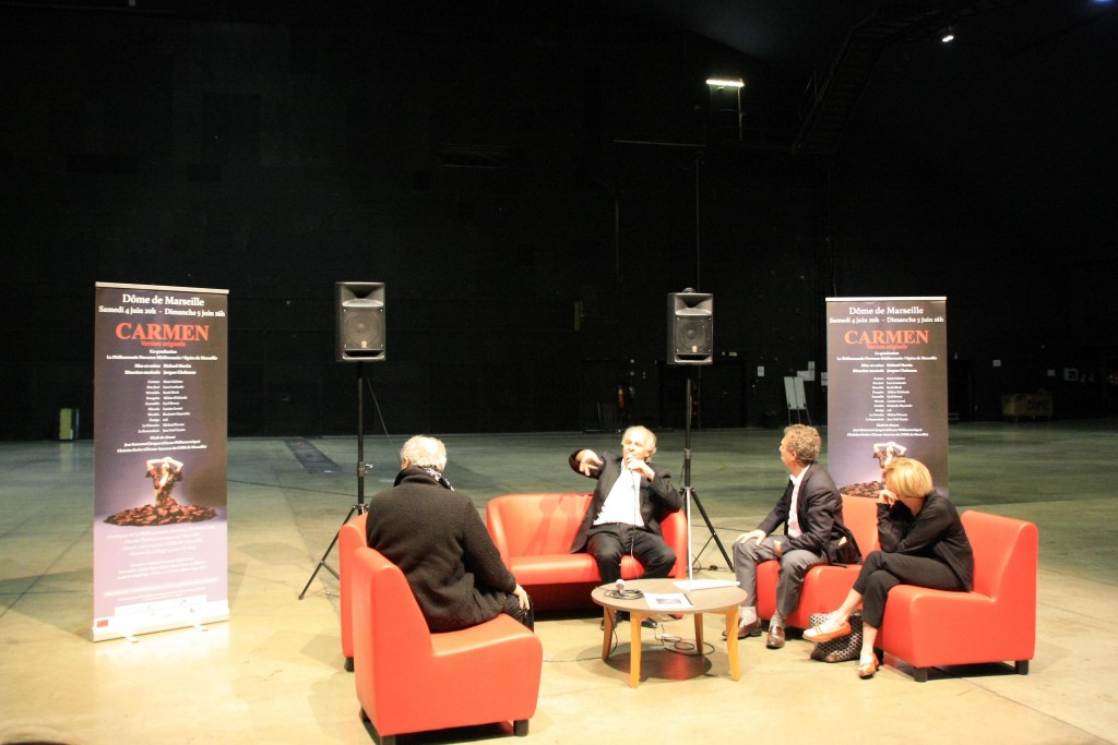 Présentation de l'espace scénique