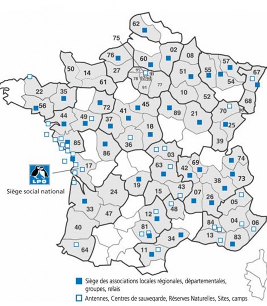 La LPO en France